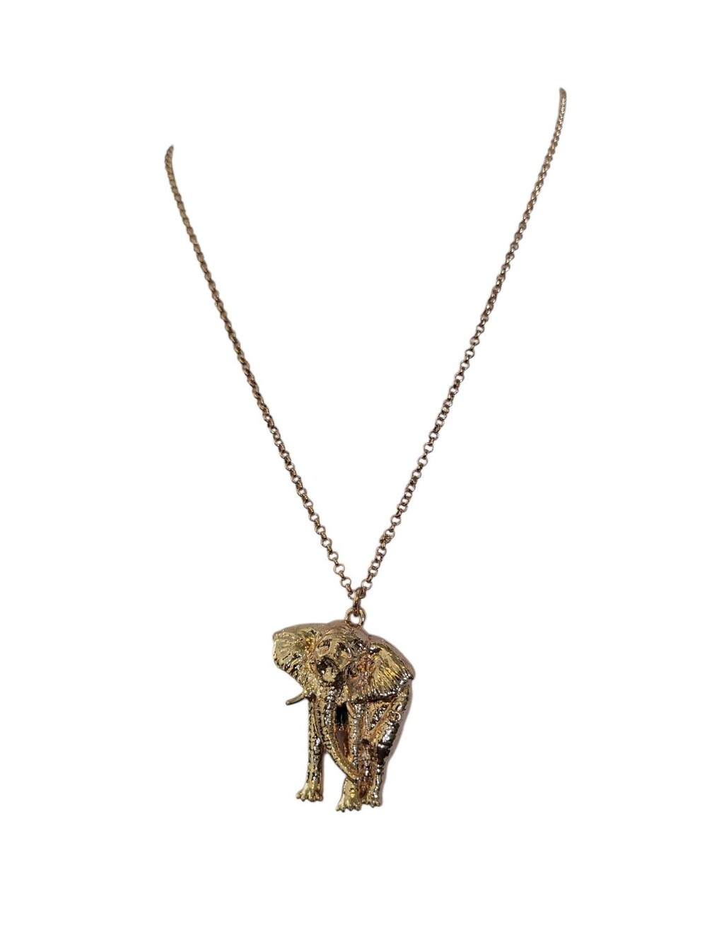 Elephant Pendant Necklace